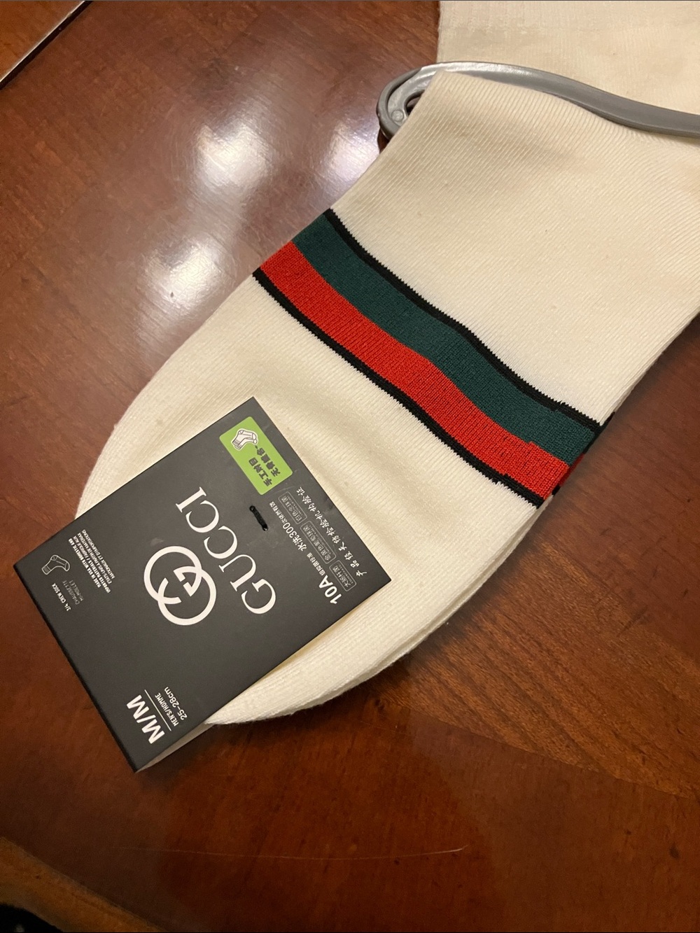 GUCCI. Women’s Perfume & Men’s Socks. A gift for each of you!!! Both are NWT!!! - Picture 6 of 12